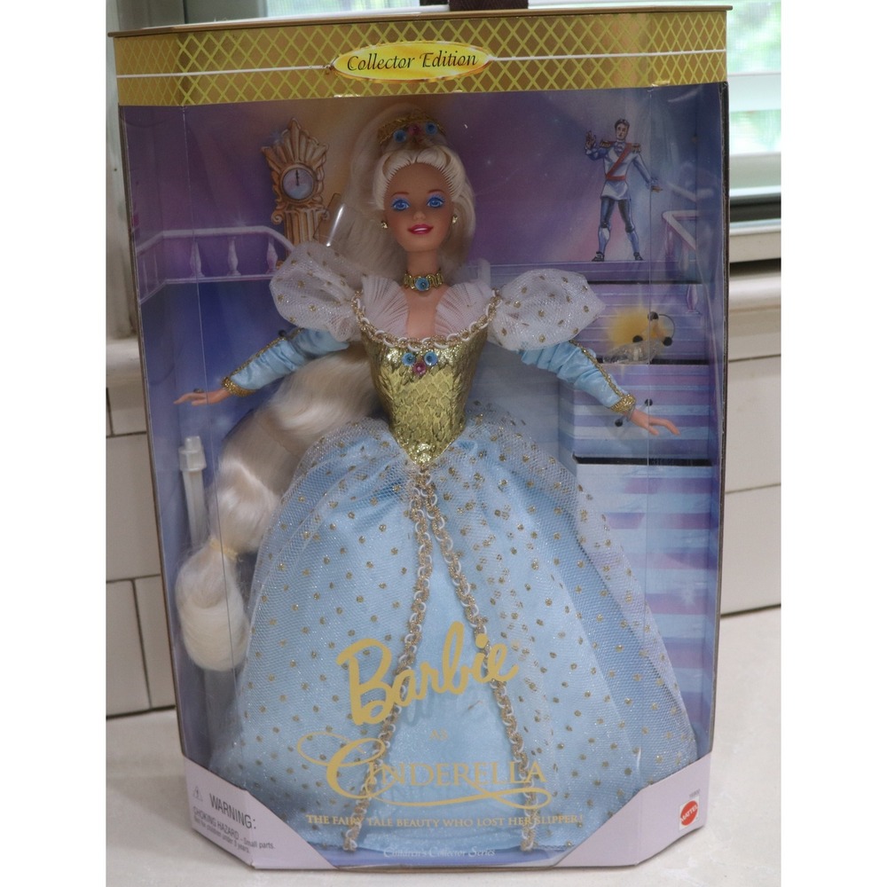 Mattel Barbie as Cinderella Collector Edition 1996 Vintage Doll 16900 NIB